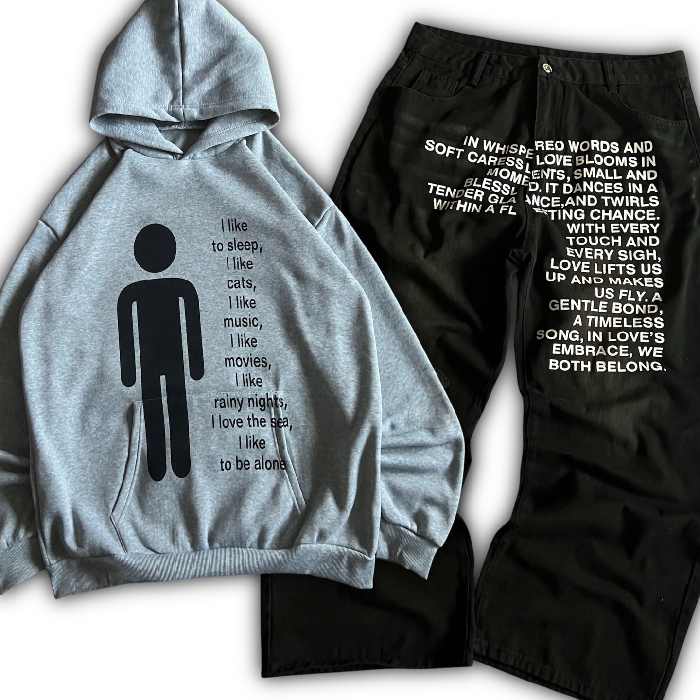 Street Fashion Y2K - Мужские и женские джинсы с американским