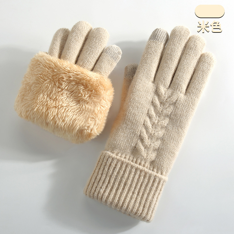 Street Fashion Gloves - Вязаные перчатки для мужчин и женщин