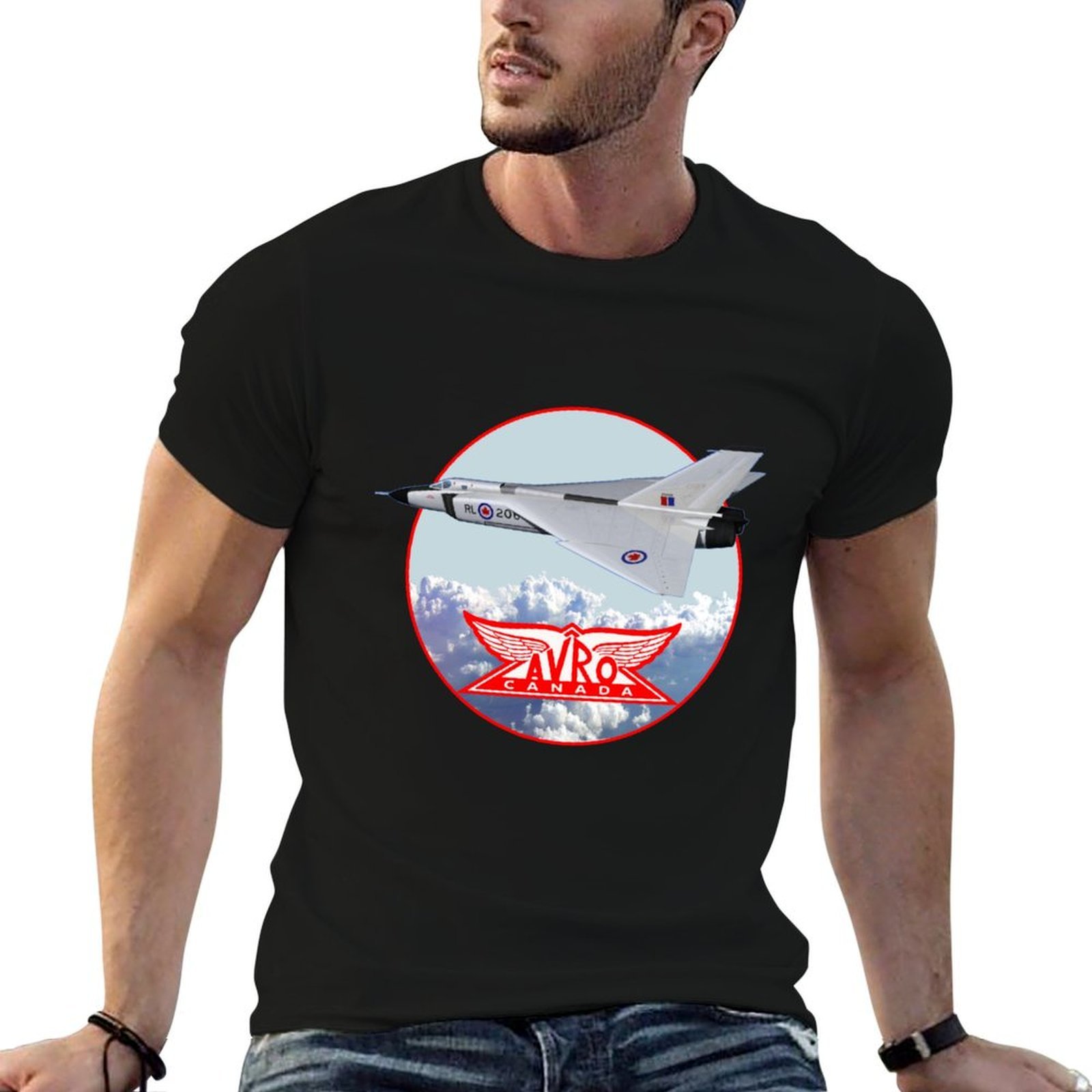 Street Fashion Canada - Футболка Avro Arrow Avro Canada, модная