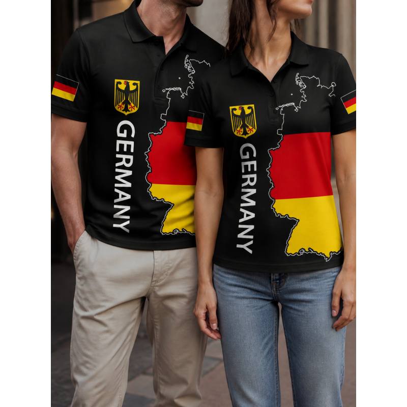 Street Fashion Germany - Новая унисекс-рубашка поло 2026 года с