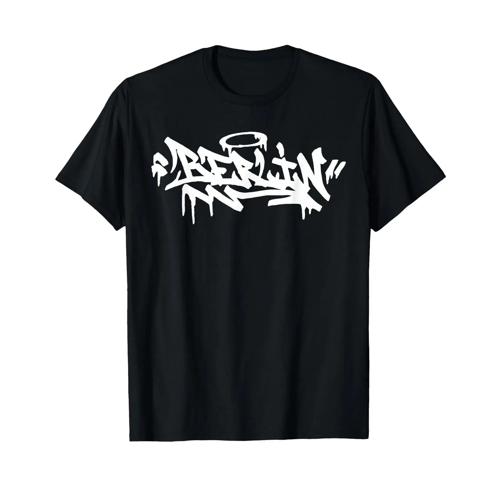 Street Fashion Germany - Футболка с граффити в стиле Берлина,