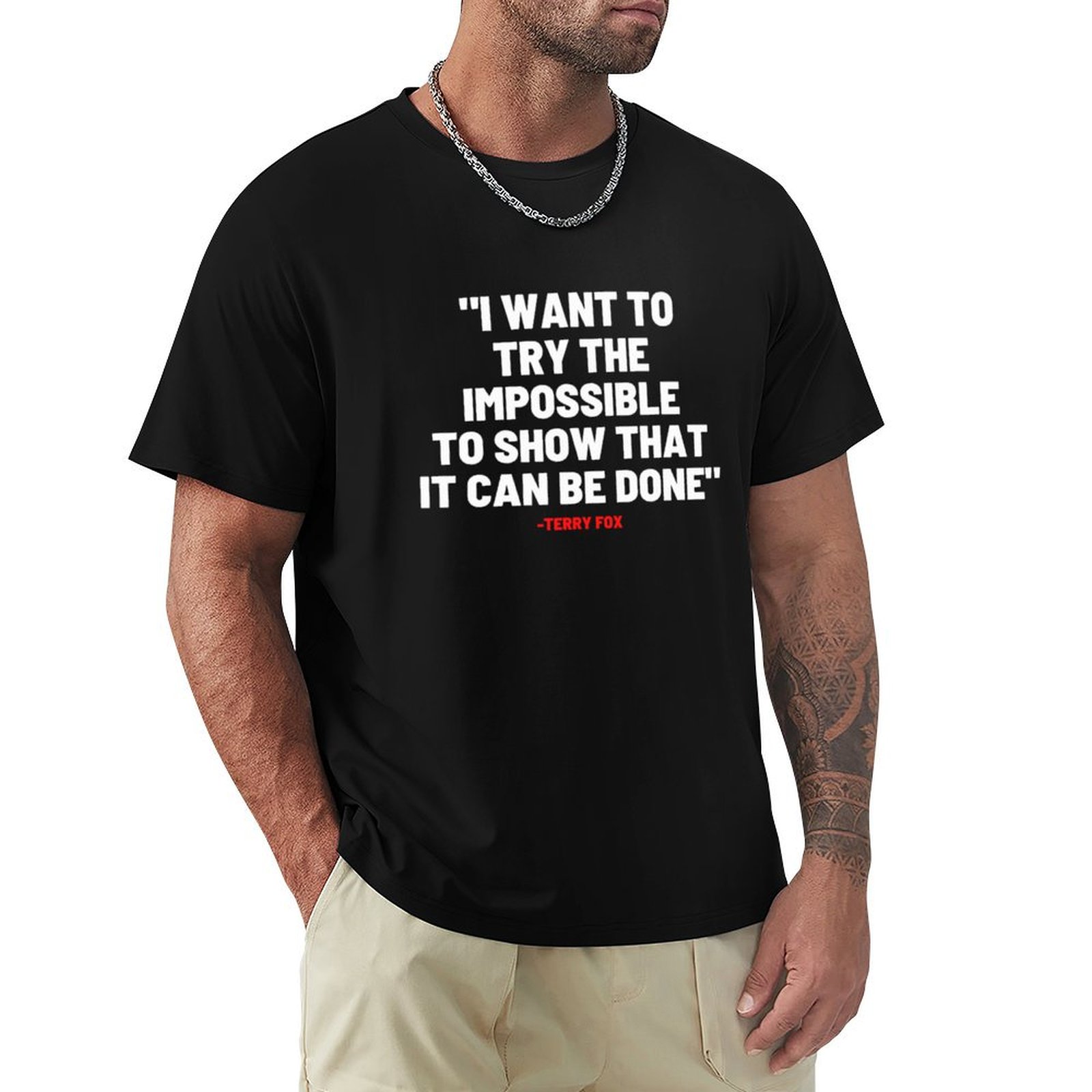 Street Fashion Canada - Футболка Terry Fox Canada «Марафон надежды»