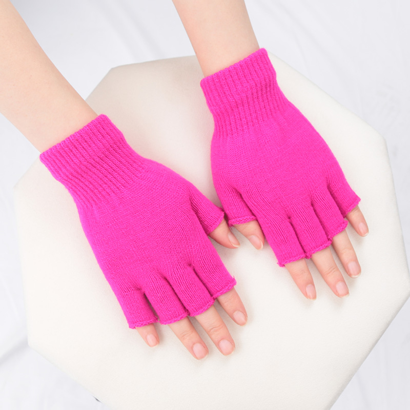 Черные перчатки без пальцев ун – обзор и цена Street Fashion Gloves