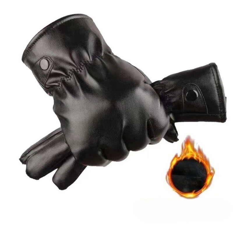 Зимние модные черные перчатки  – обзор и цена Street Fashion Gloves