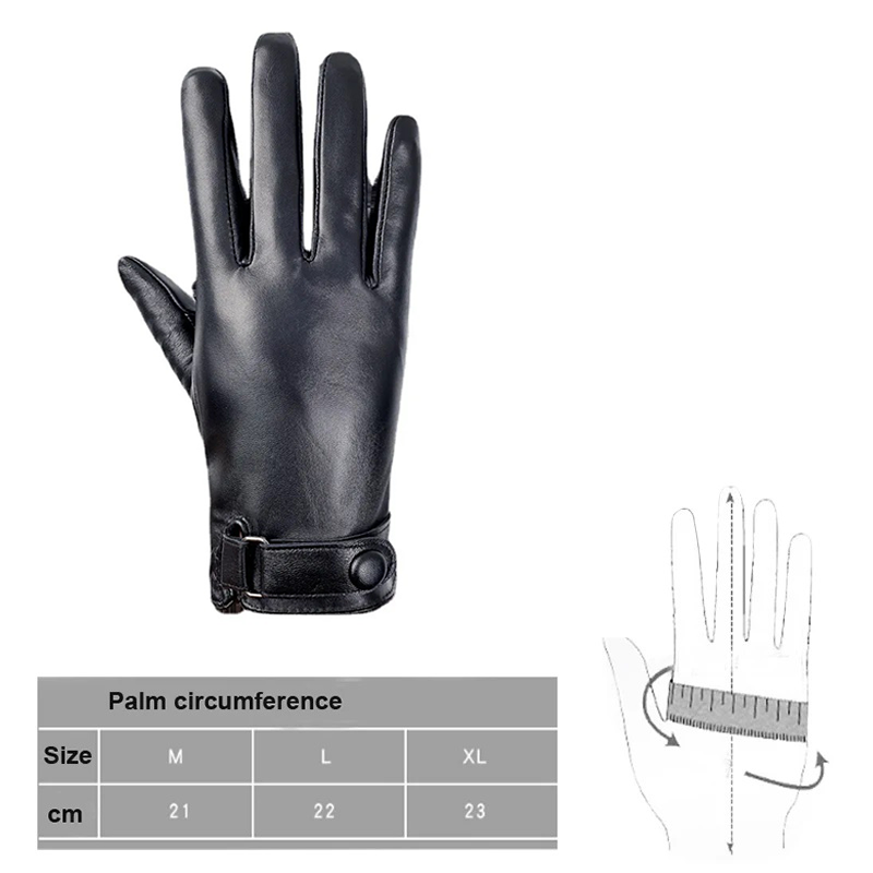 2024, мужские кожаные перчатки – обзор и цена Street Fashion Gloves