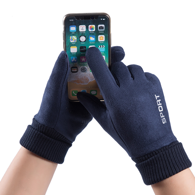 Мужские Зимние Замшевые Кожаны – обзор и цена Street Fashion Gloves