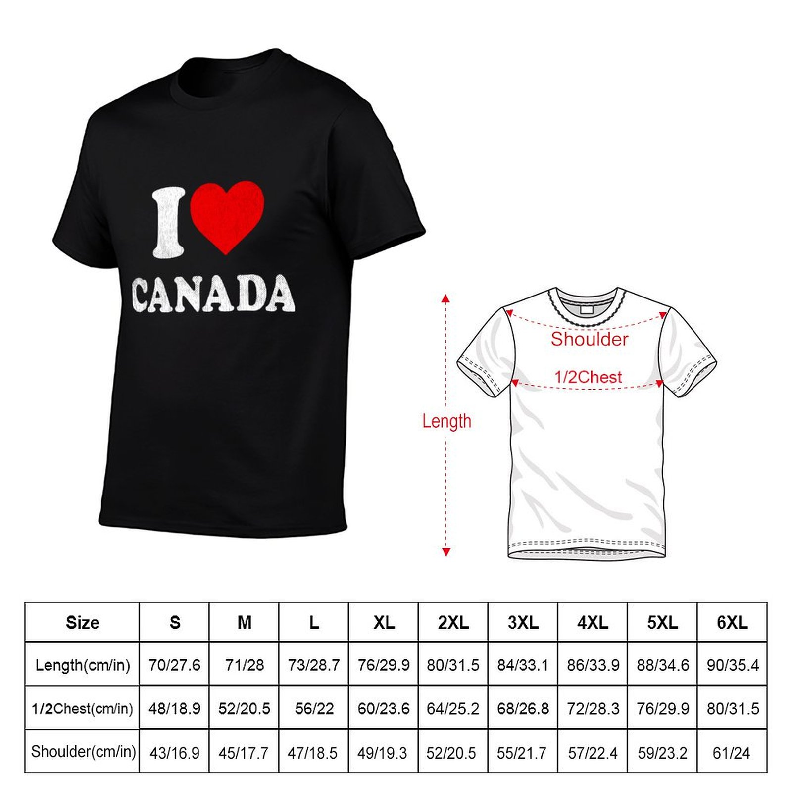 Футболка «Я люблю Канаду», сув – обзор и цена Street Fashion Canada