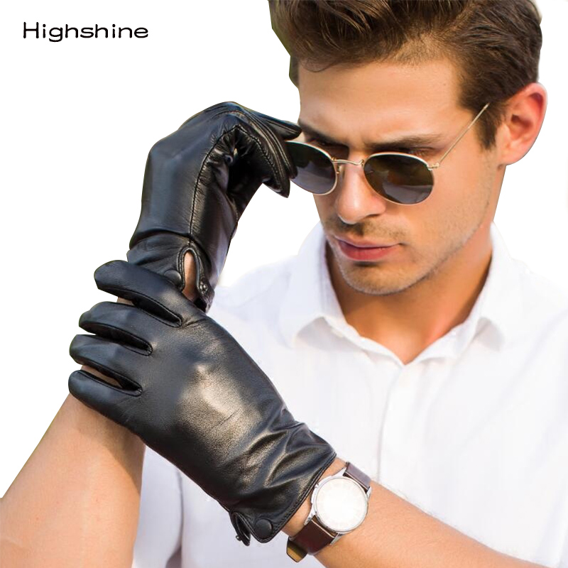 Мужские настоящие перчатки из  – обзор и цена Street Fashion Gloves